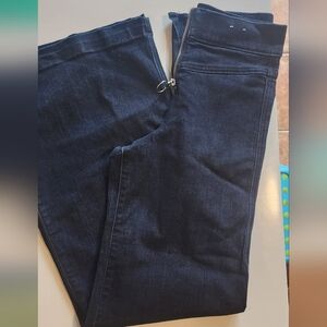 Express super wide leg zip up jeans